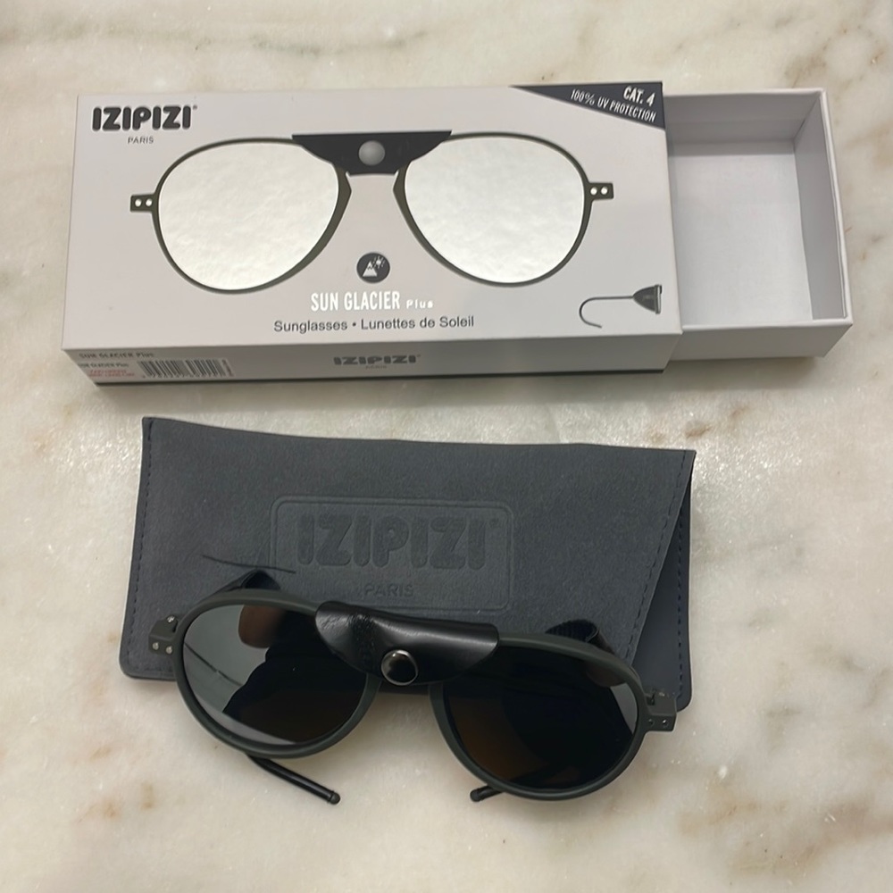 Izipizi sun GLACIER plus sunglasses black